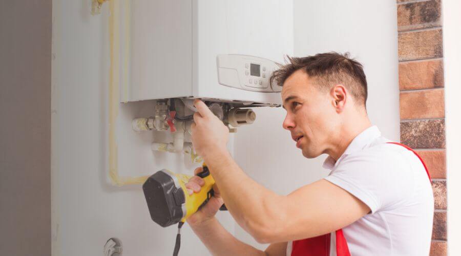 Local tankless water heater installation in Perry, OK